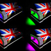 Диван-книжка Британский флаг с подсветкой в интернет-портале Алеана-Мебель