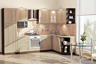 Кухня Престиж "КХ-432" в интернет-портале Алеана-Мебель