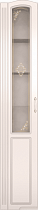 Шкаф-пенал левый со стеклом Виктория 17 в интернет-портале Алеана-Мебель