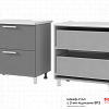 Шкаф-стол с 2-мя ящиками Титан 8Р2 в интернет-портале Алеана-Мебель