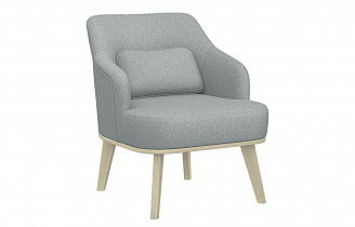 Кресло мягкое Курт, серый в интернет-портале Алеана-Мебель