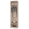Шкаф для одежды Верона с выдвижной штангой 600, дуб атланта наполнение