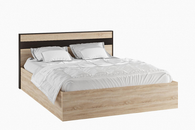 Кровать с настилом ЛДСП Лирика 160х200 в интернет-портале Алеана-Мебель