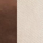 Берёзовая фанера, облицованная шпоном Орех / Ткань Велюр Verona Vanilla