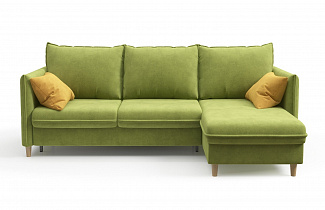 Диван угловой Сканди, зеленый в интернет-портале Алеана-Мебель