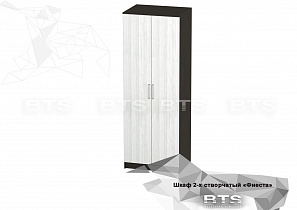 Шкаф 2-х створчатый Фиеста в интернет-портале Алеана-Мебель
