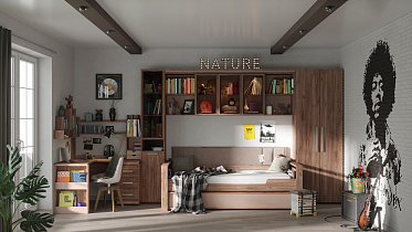 Молодежная комната Nature (комплект 4) в интернет-портале Алеана-Мебель