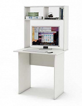 Компьютерный стол Лайт - 1 с надстройкой в интернет-портале Алеана-Мебель