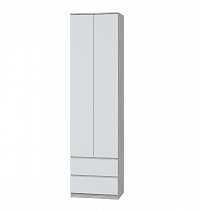 Шкаф для одежды с ящиками Лори, дуб серый в интернет-портале Алеана-Мебель