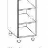 Шкаф нижний открытый 300 Крафт в интернет-портале Алеана-Мебель