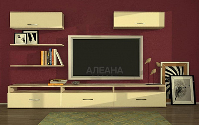 Мебельная стенка Терра-3 в интернет-портале Алеана-Мебель