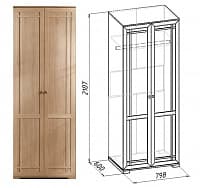 Шкаф для одежды Sherlock 12, дуб сонома