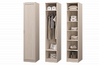 Шкаф 1 дверный для платья и белья Верона