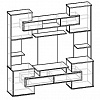 Схема стенки Мебелайн-10