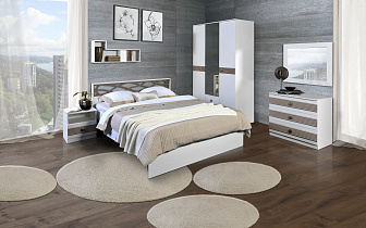 Спальня Саманта (комплект 1) в интернет-портале Алеана-Мебель