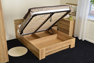 Кровать с подъемным механизмом Шервуд Ш3г 180х200 в интернет-портале Алеана-Мебель