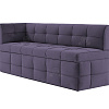 Кухонный диван Атлас с углом Седьмая карета фиолетовый