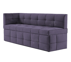 Кухонный диван Атлас с углом Седьмая карета фиолетовый