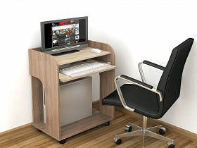 Стол компьютерный Грета-10 (Ясень шимо) в интернет-портале Алеана-мебель