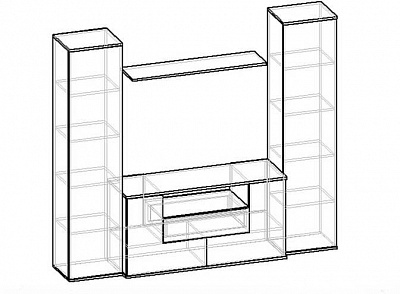 Схема стенки Мебелайн-6