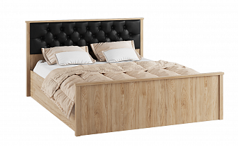 Кровать с настилом ДСП Модена МКР-2 160х200, гикори рокфорд в интернет-портале Алеана-Мебель