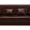 Офисный диван Аккорд коричневый в интернет-портале Алеана-Мебель