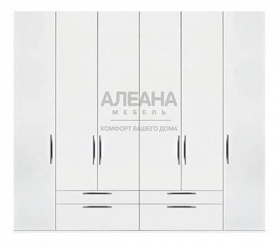 Шкаф 6-ти дверный Лондон-7 в интернет-портале Алеана-Мебель