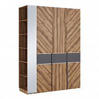 Шкаф трехдверный со стеллажом Моника 8+13