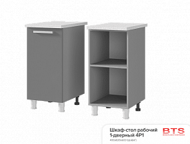Шкаф-стол рабочий 1-дверный Титан 4Р1 в интернет-портале Алеана-Мебель