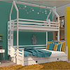 Двухъярусная кровать домиком БК-04 в интернет-портале Алеана-Мебель