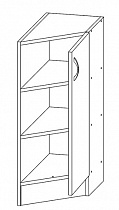 Тумба угловая не гнутая Т-3067  в интернет-портале Алеана-Мебель