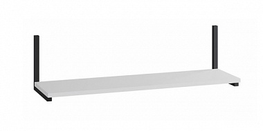 Полка Лофт 1, белый в интернет-портале Алеана-Мебель