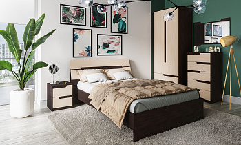 Спальня Гавана (комплект 6) в интернет-портале Алеана-Мебель