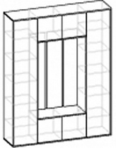 Схема Прихожей Мебелайн-17