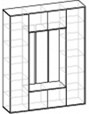 Схема Прихожей Мебелайн-17