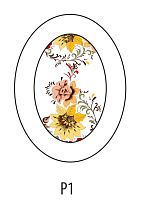 Журнальный стол СЖ-25Р Бител рисунок столешницы цветы