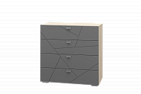 Комод Скайлайн дуб сонома/графит