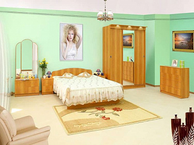 Спальня Светлана-4 в интернет-портале Алеана-Мебель