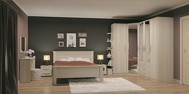 Спальня Диана (комплект 4) в интернет-портале Алеана-Мебель