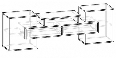 Схема для Тумбы Мебелайн 18