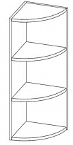 Стеллаж угловой Е-758 в интернет-портале Алеана-Мебель
