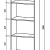 бельевой шкаф (ШТ-3Б)