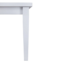 Обеденный стол Оскар ВМК-Шале белый цвет ножка