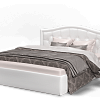 Кровать Стелла 1400 экокожа vega white в интернет-портале Алеана-Мебель