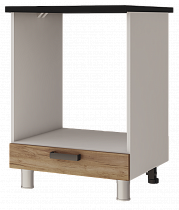 Шкаф 6Д1 для встраиваемой техники Крафт в интернет-портале Алеана-Мебель