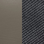 Берёзовая фанера, покрыта эмалью Серый ясень / Ткань Велюр Verona Antrazite Grey