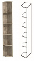 Угловой элемент Сити СТ-01 в интернет-портале Алеана-Мебель