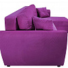 Угловой диван Амстердам велюр фиолетовый Фотодиван вид сбоку