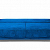 Диван-еврокнижка Оливер синий Фотодиван в разложенном виде