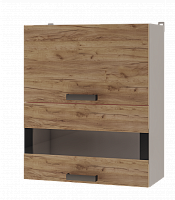 Шкаф настенный 6В3 с дверями горизонтальными Крафт